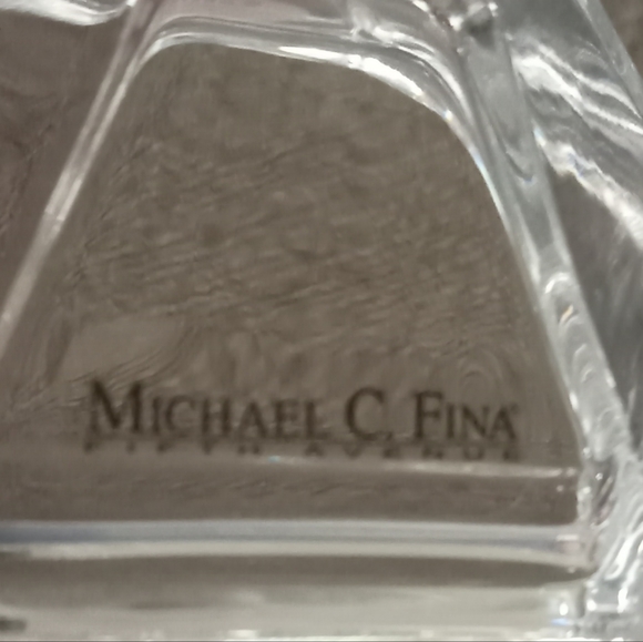 Michael C Fina Accents Michael C Fina 24 Lead Crystal Candlestick